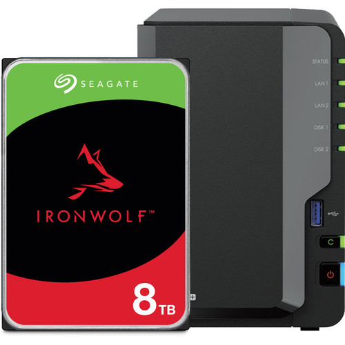 Synology DS225+ + Seagate IronWolf 8TB | Coolblue | NAS