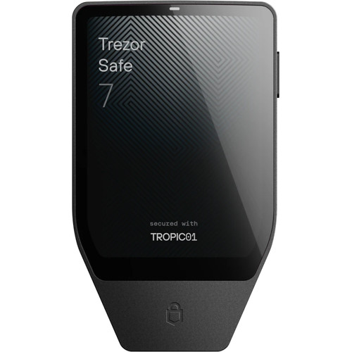 Trezor Safe 7 - Charcoal Black | Coolblue | Hardware wallets