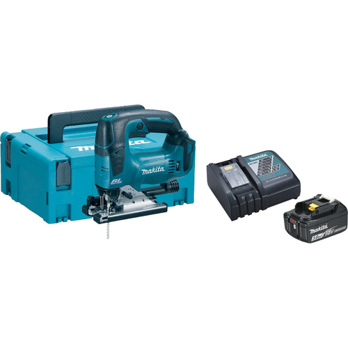 Makita DJV182ZJ + Makita Startset 18V LXT 3,0 Ah BL1830B/DC18RC