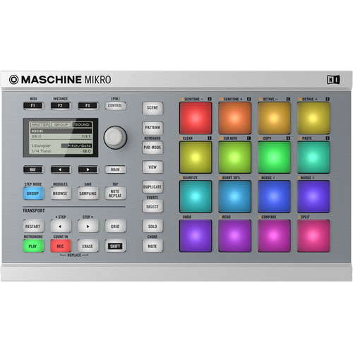 Native Instruments Maschine Mikro MK2 White | Coolblue | Samplers