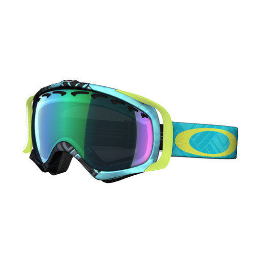 Oakley Crowbar Braided Blue Lime / Prizm Jade Iridium | Coolblue