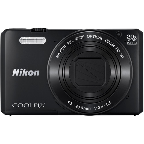 Nikon Coolpix S7000 zwart | Coolblue | Compactcamera's