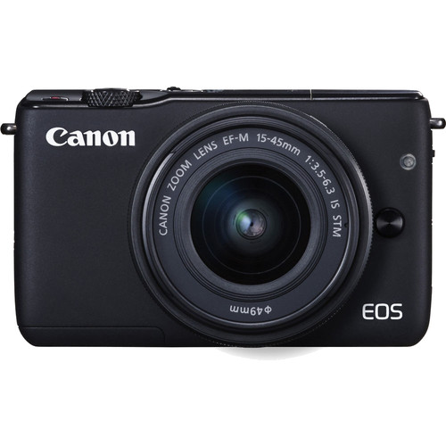 【美品】CANON EOS M10 EF-M 15-45mm IS STM Canon EOS M10 Zwart + 15-45mm | Coolblue | Systeemcamera's