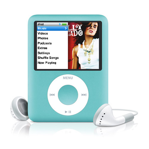 Apple iPod Nano 8 GB Blue (3G) | Coolblue | Mp3 spelers