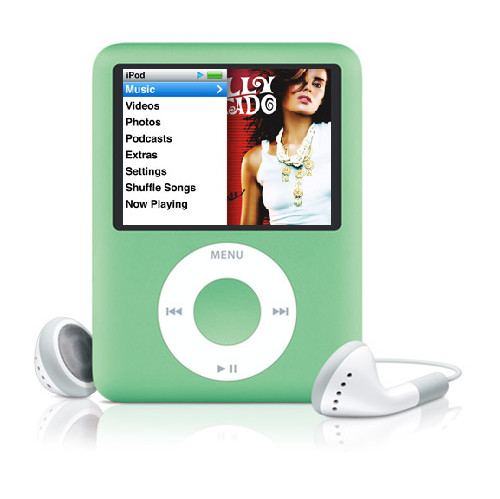 Apple iPod Nano 8 GB Green (3G) | Coolblue | Mp3 spelers