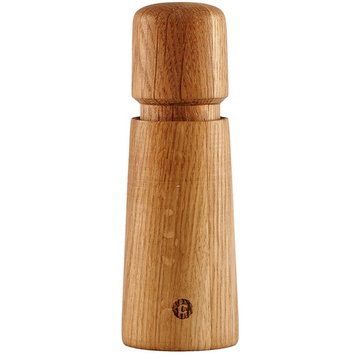 CrushGrind Stockholm Peper- En Zoutmolenset - Keramisch Maalwerk, Eiken, 168 Mm, In Geschenkdoos