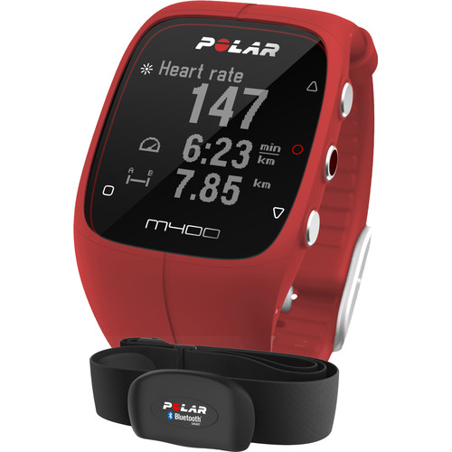 Polar M400 Rouge HR Coolblue Montres connectées