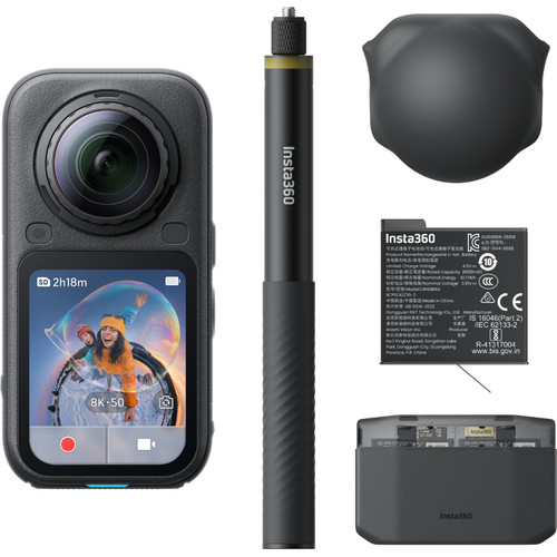 Insta360 X6 Essentials Bundle Zwart