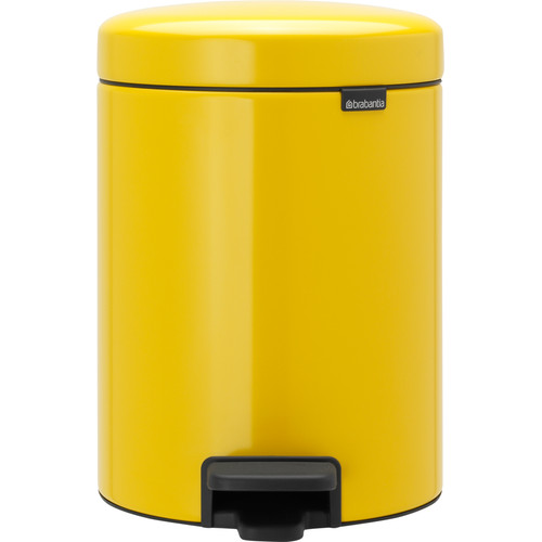 Brabantia NewIcon Pedaalemmer 5 Liter Geel | | Prullenbakken