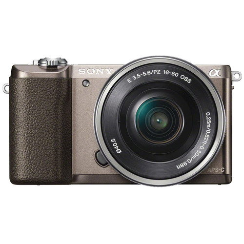Sony Alpha A5100 Brown + 16-50mm | Coolblue | Mirrorless cameras
