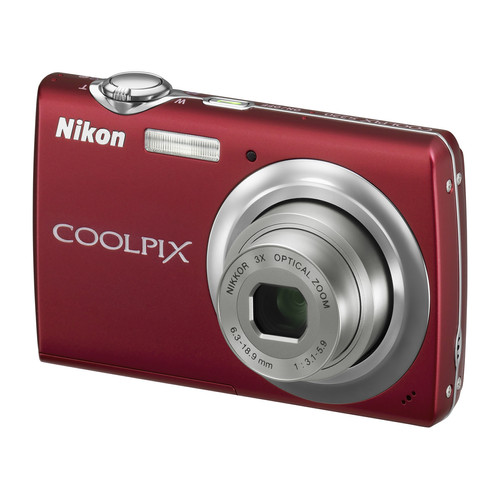 Nikon Coolpix S220 Red | Coolblue | Compactcamera's