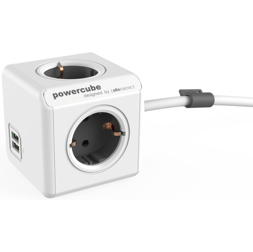 Premium-Line stekkerdoos 4-voudig wit 1,8m H05VV-F 3G1,5