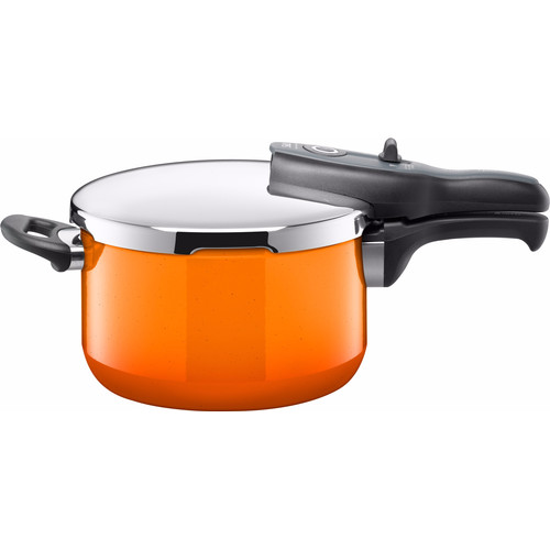 Silit Sicomatic T-Plus Pressure Cooker Passion Orange 4.5 Liters