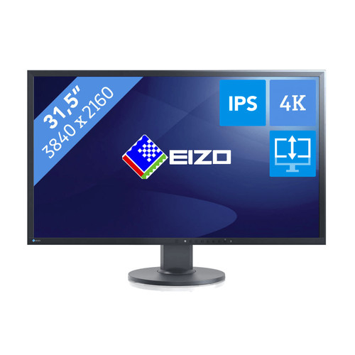 EIZO FlexScan EV3237 31.5インチ 4Kモニター 訳アリ EIZO FlexScan EV3237-BK | Coolblue | Monitors
