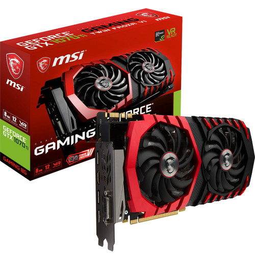 MSI GeForce GTX 1070 Ti Gaming 8G | Coolblue | Video cards