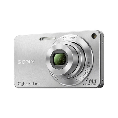 Sony CyberShot DSC-W350 Silver | Coolblue | Compactcamera's