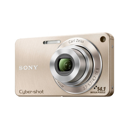 Sony CyberShot DSC-W350 Gold | Coolblue | Compactcamera's