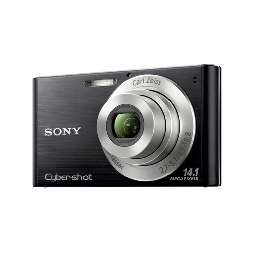 Sony CyberShot DSC-W320 Black | Coolblue | Compactcamera's