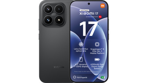 Xiaomi 17 512GB Zwart 5G | Coolblue | Mobiele telefoons