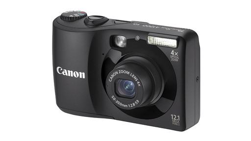 Canon PowerShot A1200 Black | Coolblue | Compactcamera's