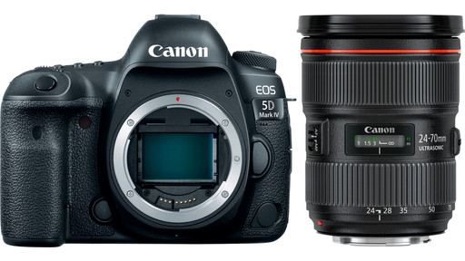 Canon EOS 5D Mark IV + EF 24-70mm f/2.8L II USM | Coolblue | SLR