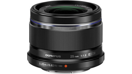 Olympus M.Zuiko Digital ED 25mm f/1.8 Black | Coolblue | Camera lenses