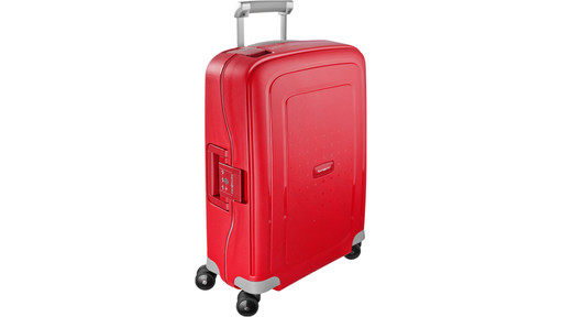 Lot De 4 Valises De Voyage Rigides Avec Roulettes - Rouge - Bagages Polyvalents Pour Soute Et Cabine