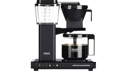 Technivorm Moccamaster KBG741 AO Mat Zwart | Coolblue