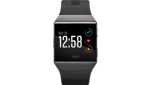 Fitbit Ionic Charcoal & Smoke Gray | Coolblue | Smartwatches
