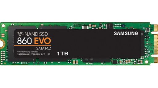 内蔵型SSD Samsung SSD 860 EVO 1TB Samsung 860 EVO M.2 1TB | Coolblue | Solid State Drives (SSD)