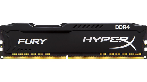Kingston Hyper X FURY Black 8GB 2666MHz DDR4 DIMM 1 x 8 GB