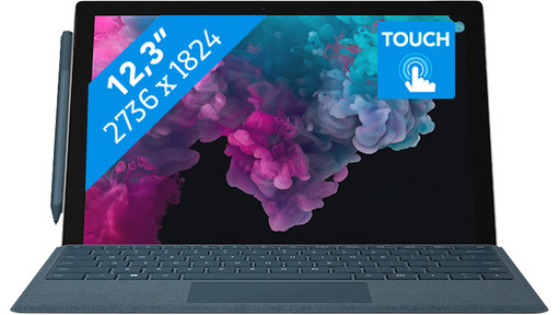 Microsoft Surface Pro 6 - i7 - 16GB - 1TB | Coolblue | Laptops