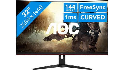 Aoc Cq32g1 Aoc C32g1 32 Gaming Monitor Aoc Cq32g1 1440p 144hz