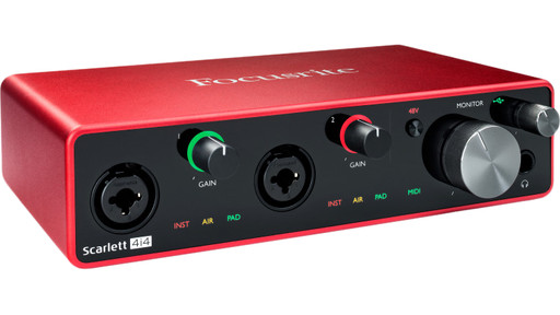 Focusrite Scarlett 4i4 3rd Gen | Coolblue | Audio interfaces