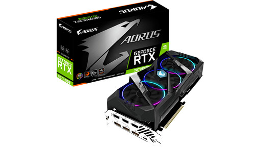 Gigabyte Aorus GeForce RTX 2070 Super 8G Coolblue Video cards