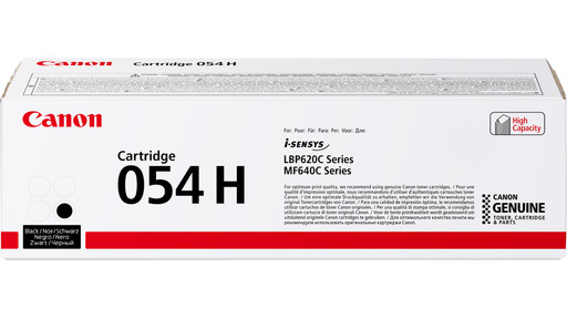 Canon 054 H Toner Zwart (Hoge capaciteit) | Coolblue | Toners