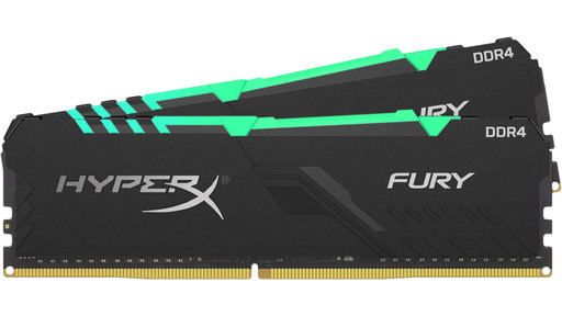 Kingston HyperX Fury RGB 16GB DDR4 DIMM 2666MHz CL16 (2x 8GB
