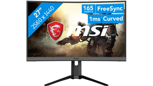 Optix G27c7 Msi Gaming Msi Optix 27 Curved 165hz MSI Optix