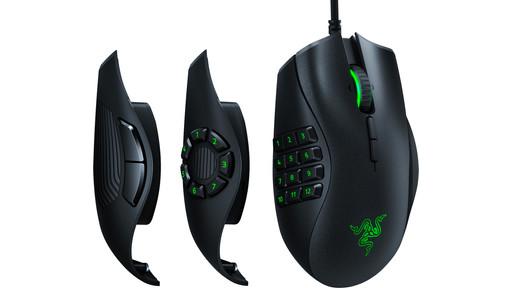 Razer Naga Trinity Coolblue Mice - Main Image