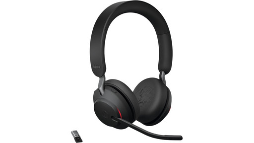 Jabra Evolve2 65 Link380a MS Stereo Black | Coolblue | Office headsets