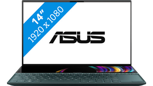 Asus ZenBook Duo UX481FL-BM042T Coolblue Laptops