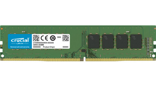 Crucial Standard 16GB 2666MHz DDR4 DIMM (1x16GB) | Coolblue
