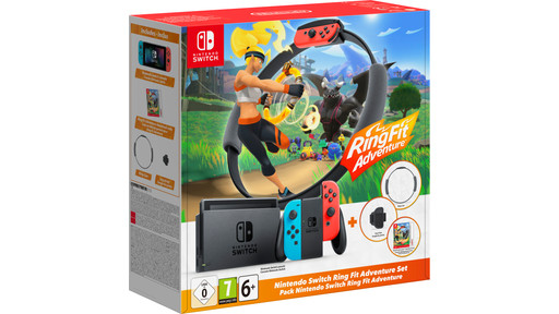 Nintendo Switch Ring Fit Adventure Nintendo Switch Nintendo Switch Console Ring Fit Adventure Set - NL Versie
