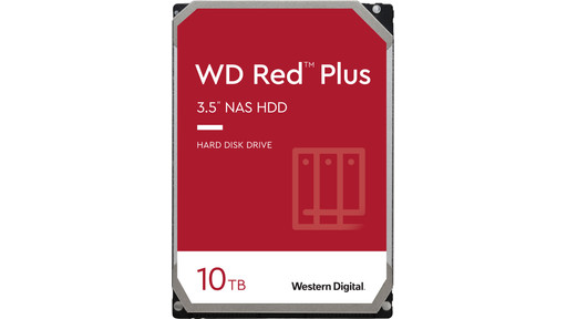 WD Red Plus WD100EFGX 10 TB | Coolblue | Interne harde schijven HDD