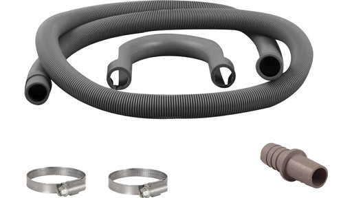 afvoerslang - 1,5m - 19x22mm - voor wasmachine en vaatwasser