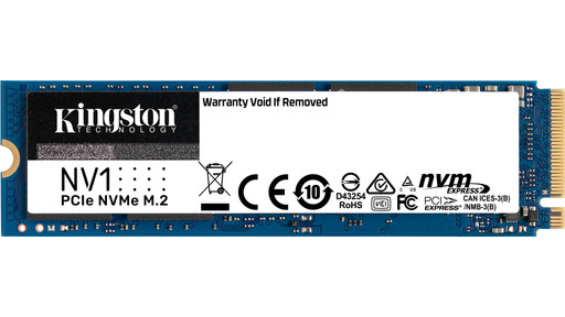 Kingston NV1 M.2 2280 NVMe SSD 1TB | Coolblue | Solid state drives