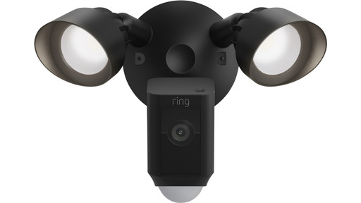 Ring Floodlight Cam Wired Plus Black Coolblue IP cameras