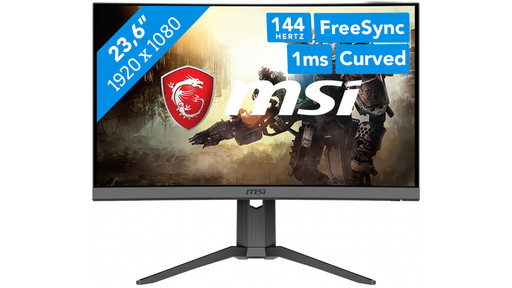 MSI Optix G24C6P | Coolblue | Monitoren