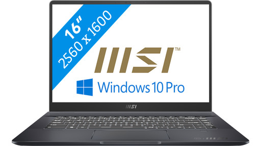 MSI Creator Z16 243NL Hiroshi Fujiwara Limited Edition | Coolblue