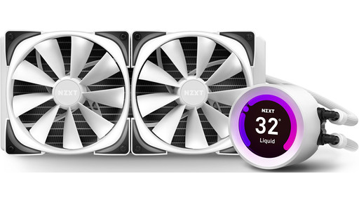 NZXT Kraken Z63 RGB - White Edition | Coolblue | Processor coolers